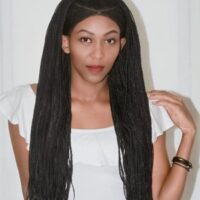 Frontal Lace Cornrow Braided Wig