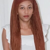 Frontal Lace Cornrow Braided Wig