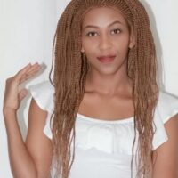 Frontal Lace Cornrow Braided Wig